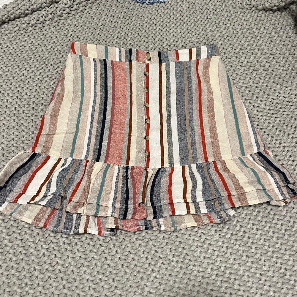 American Eagle Striped Skirt
